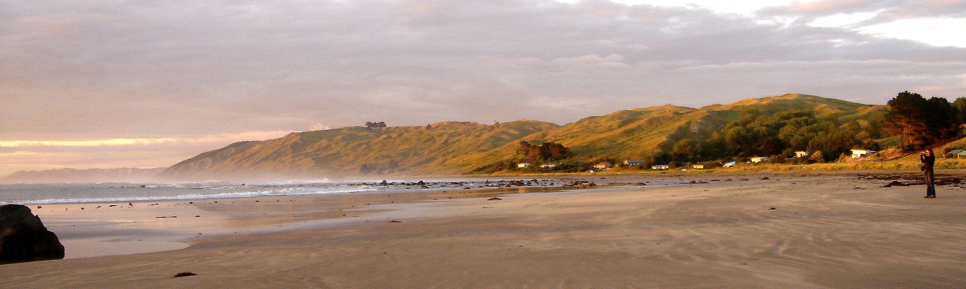 Mangakuri Beach, New Zealand @Bookabach