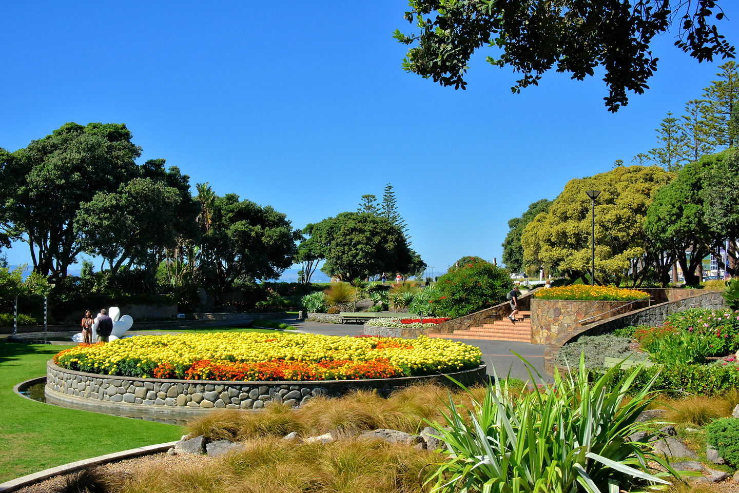 Napier Sunken Gardens, New Zealand @Richard F. Ebert
