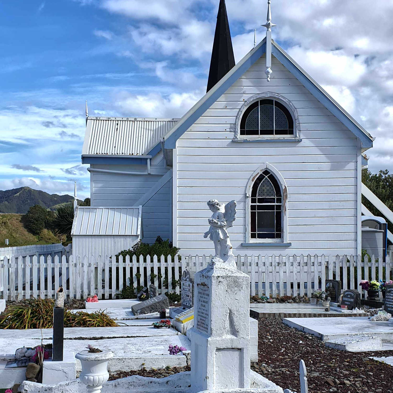 Waihau Bay Anglician church, New Zealand
