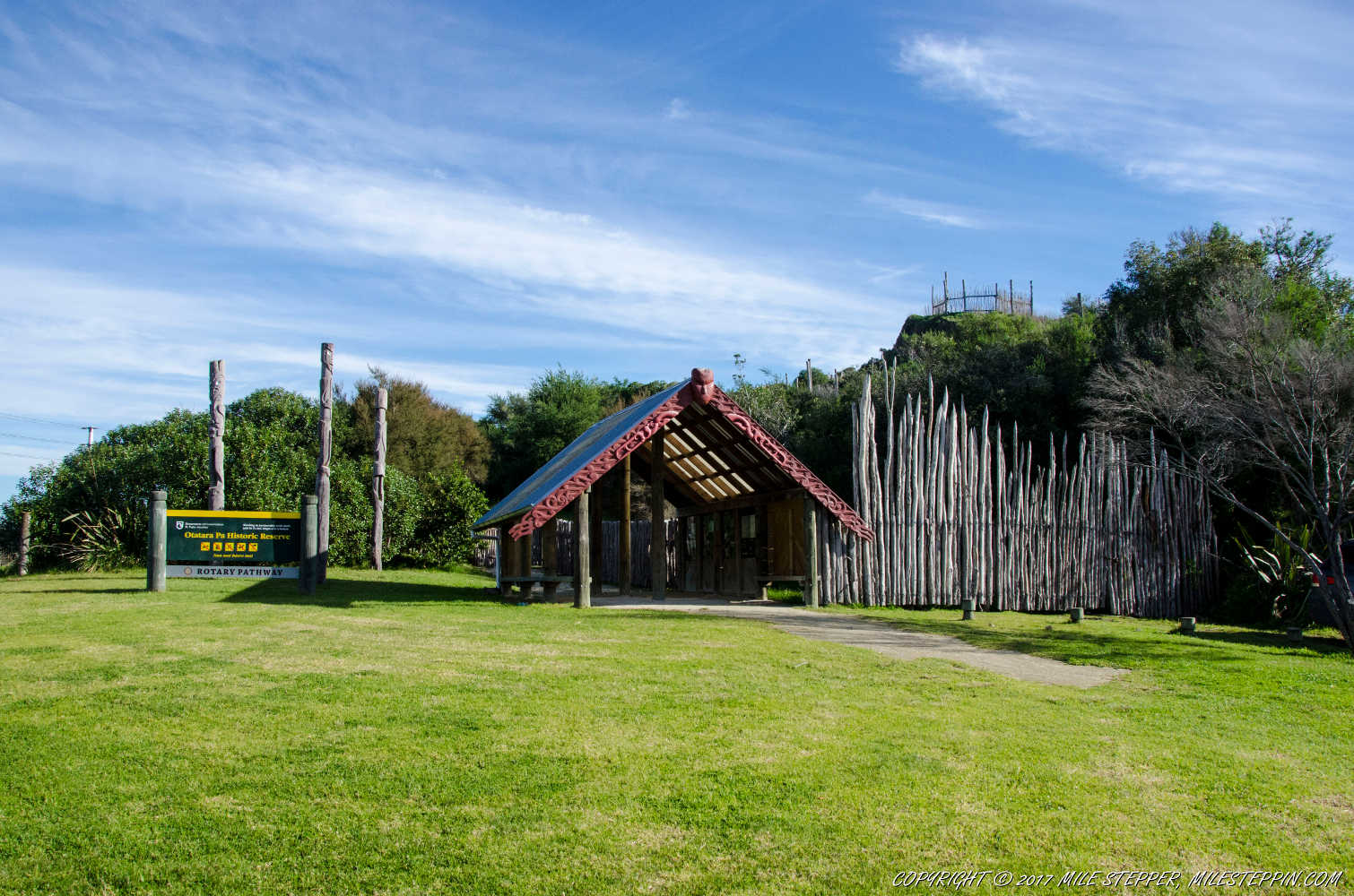 Otatara Pa Historic Reserve, New Zealand @Mile Steppin'
