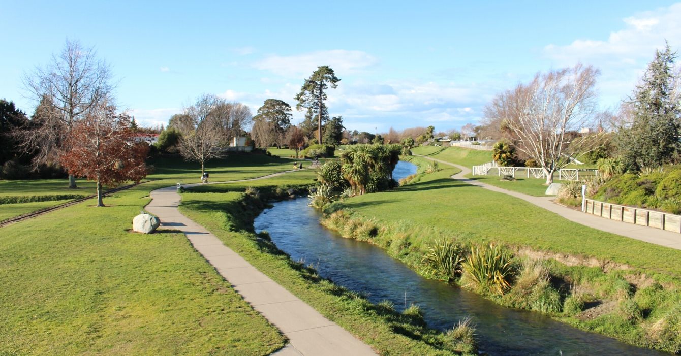 Taylor River Reserve at Riverside Park, Marlborough, New Zealand @Marlborough District Council