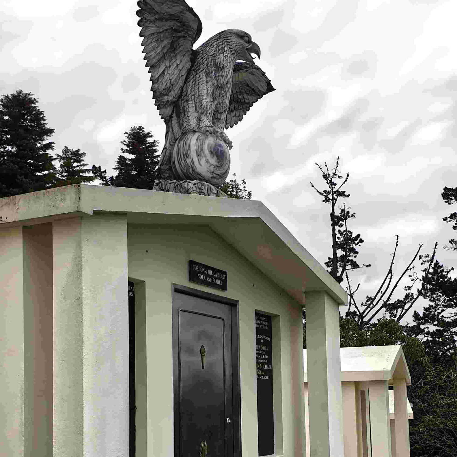 Croatian mausoleum, Waikumete cemetery, Auckland, New Zealand