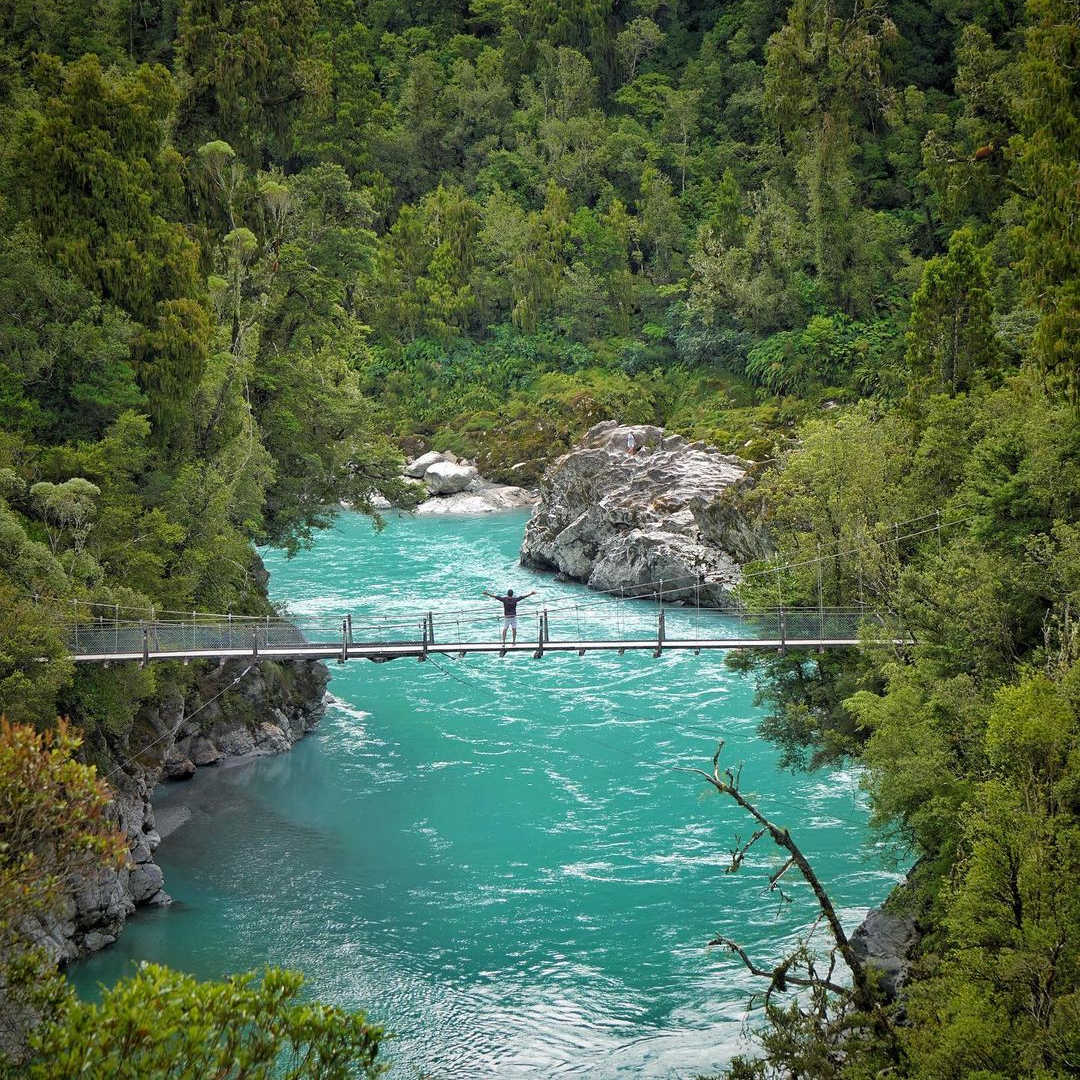 Hokitika Gorge, New Zealand @dipu_chamakalayil