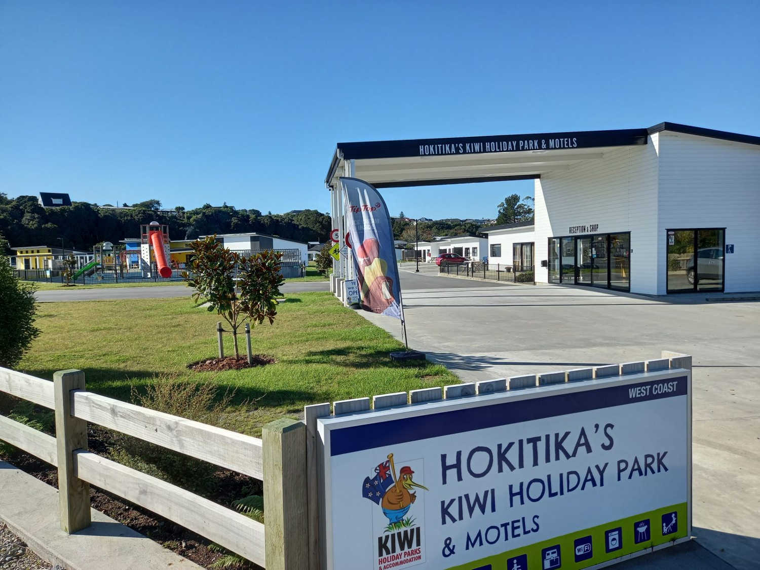 Hokitika's Kiwi Holiday Park and Motels, New Zealand @Stay Kiwi