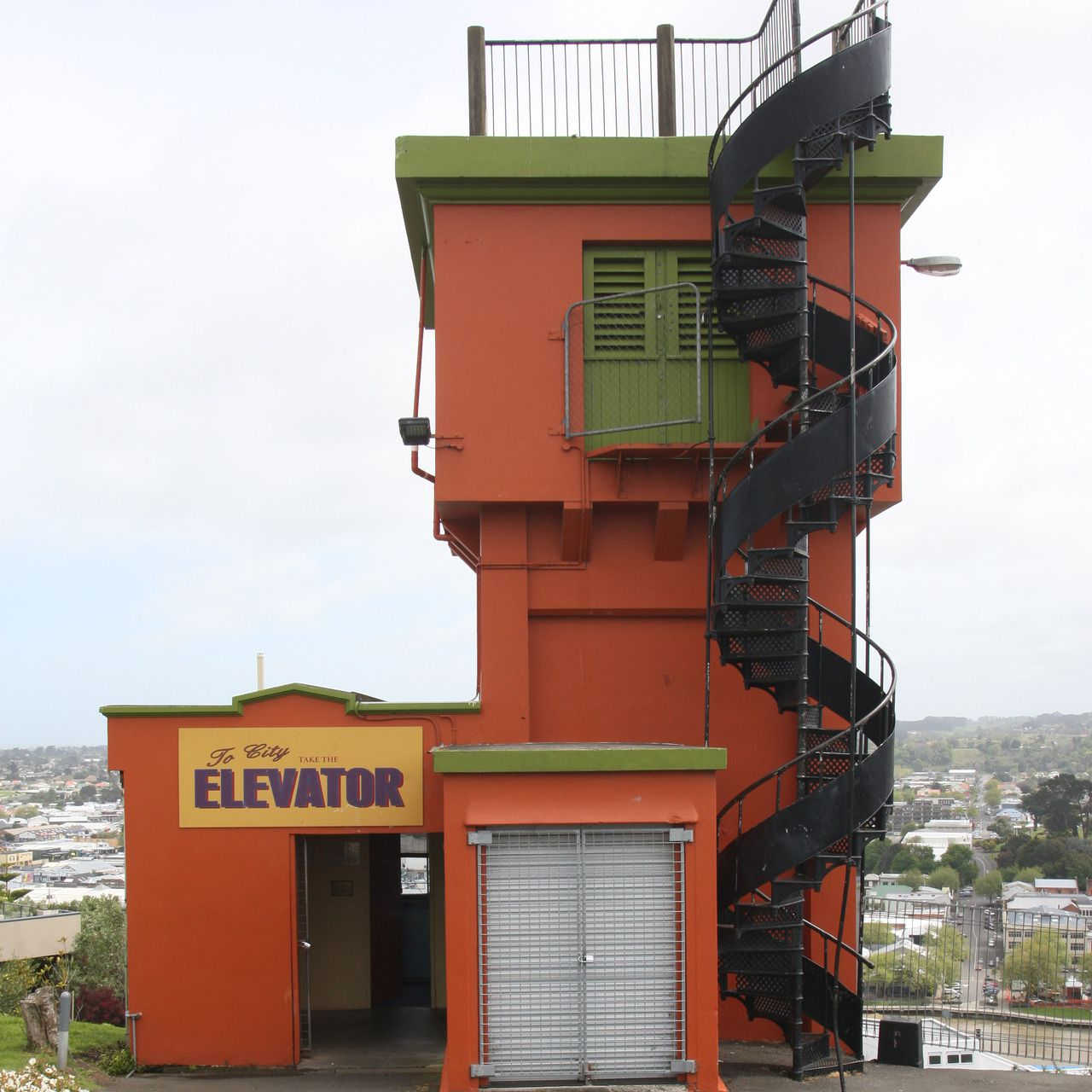 Durie Hill Elevator, Whanganui, Wellington, New Zealand @NZHerald