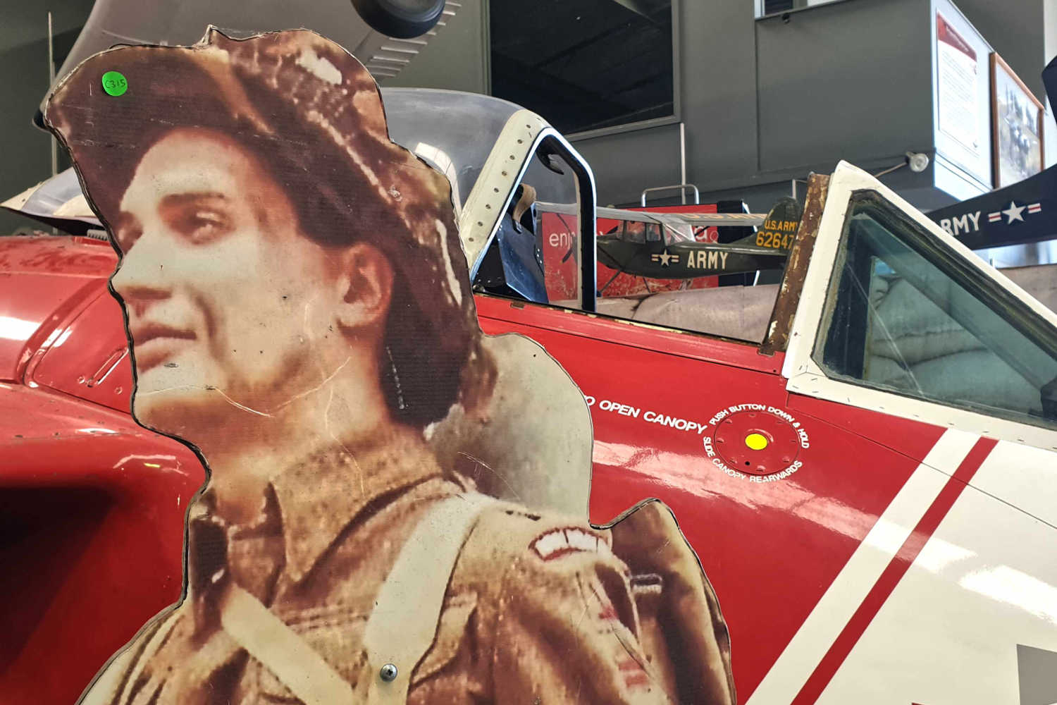 WWII fighter pilots, their stories told at the Classic Flyer Museum, Tauranga, Bay of Plenty, New Zealand