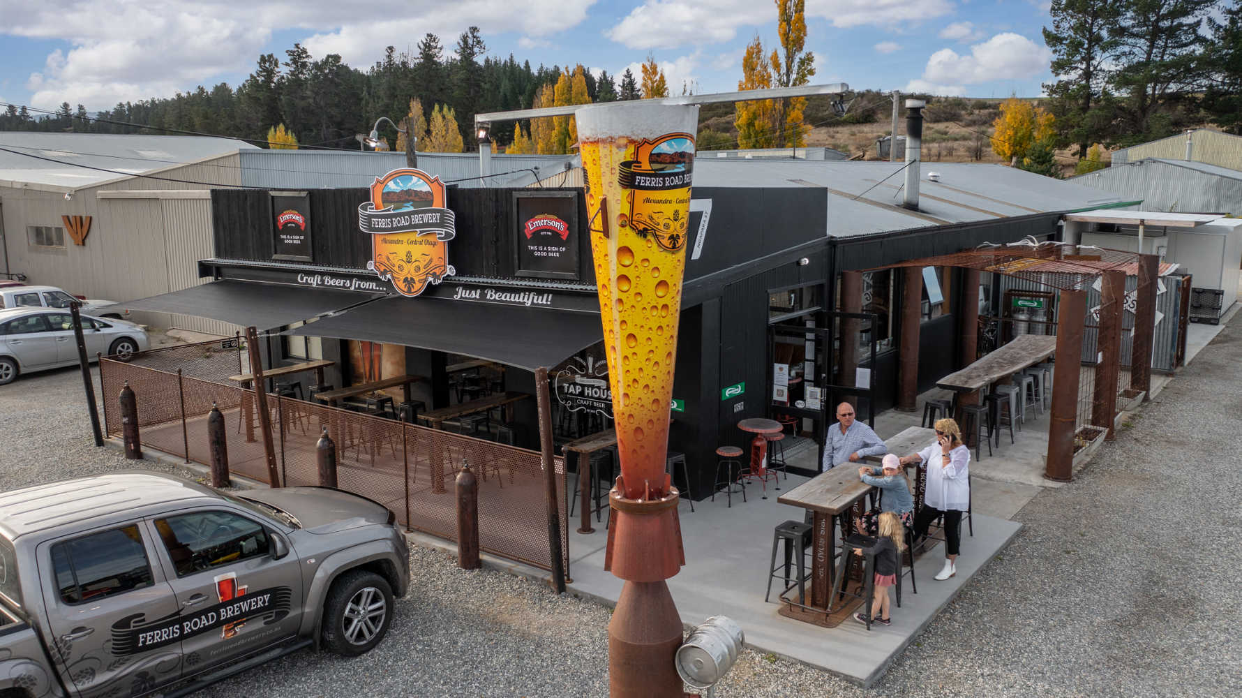 Ferris Road Brewery, Alexandra, Otago, New Zealand @Harcourts Alexandra