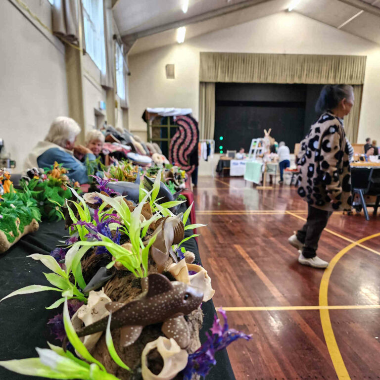 Weekend market Art & Craft Clevedon Community Hall, Sunday, North Island NZ